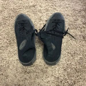 Converse high tops all black